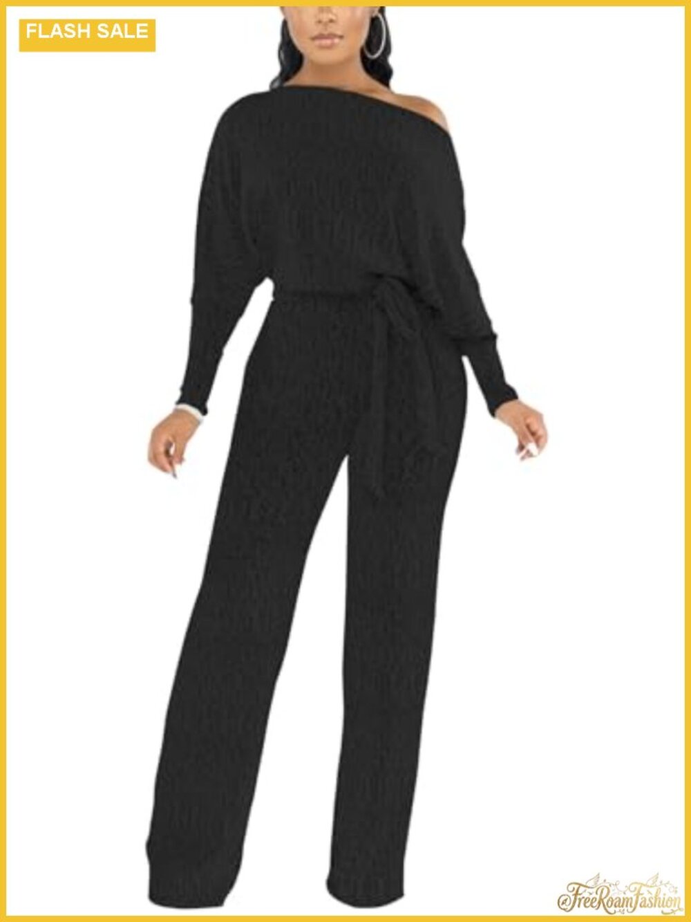Womens Sequin Off Shoulder Wide Leg Jumpsuit Party Clubwear Romper Long Sleeve